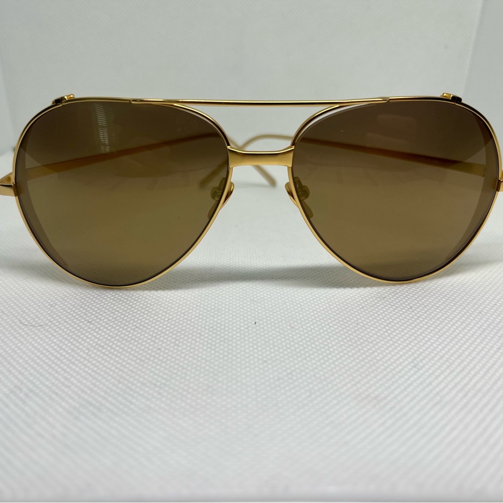 LINDA FARROW 426 C7 AVIATOR
SUNGLASSES